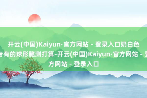 开云(中国)Kaiyun·官方网站 - 登录入口奶白色灯光和专有的球形臆测打算-开云(中国)Kaiyun·官方网站 - 登录入口