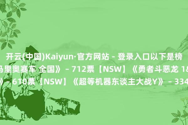开云(中国)Kaiyun·官方网站 - 登录入口以下是榜单前十名：【NS2】《马里奥赛车 全国》 – 712票【NSW】《勇者斗恶龙 1&2 HD-2D 重制版》– 610票【NSW】《超等机器东谈主大战Y》 – 334票【NSW】《符文工房 龙之六合》 – 325票【PS5】《勇者斗恶龙 1&2 HD-2D 重制版》 – 323票【PS5】《Pragmata》 – 304票【NSW】《宝可梦据说