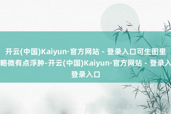 开云(中国)Kaiyun·官方网站 - 登录入口可生图里脸略微有点浮肿-开云(中国)Kaiyun·官方网站 - 登录入口
