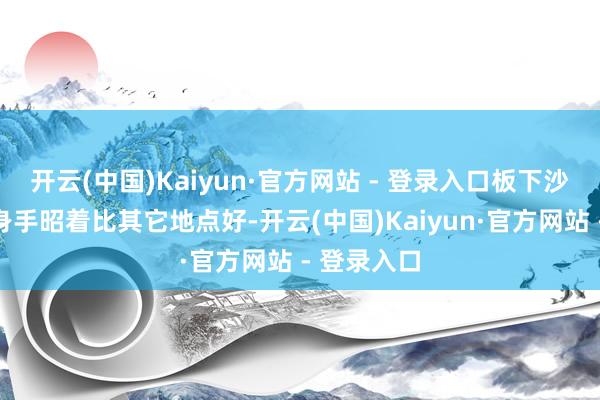 开云(中国)Kaiyun·官方网站 - 登录入口板下沙子的存水身手昭着比其它地点好-开云(中国)Kaiyun·官方网站 - 登录入口